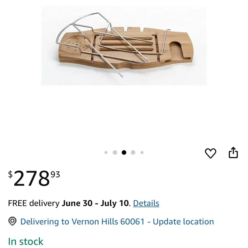 Spa bathtub rack